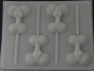 206x Him In Her Sex Chocolate or Hard Candy Lollipop Mold